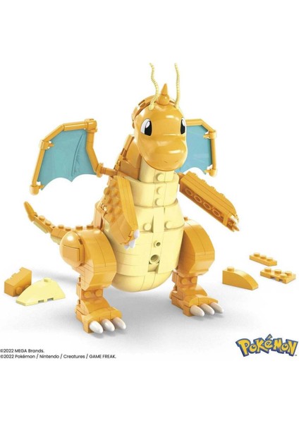 HKT25 Mega™ Pokémon™ Dragonite 387 Parça +8 Yaş