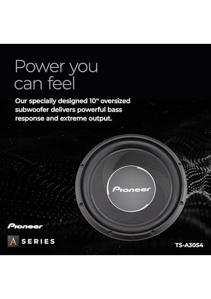 TS-A30S4 1400 Watt 30 cm Subwoofer