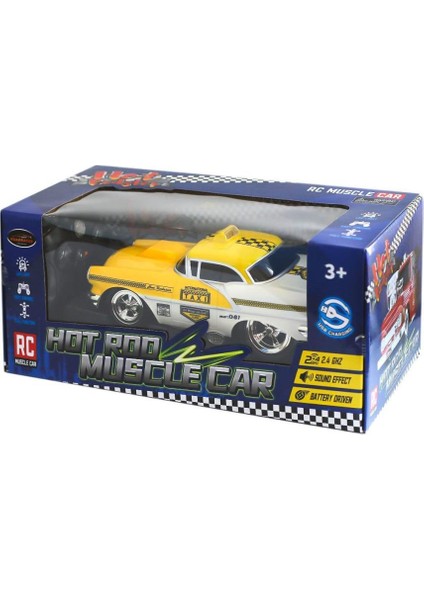 MK8037B Kumandalı Sesli Işıklı Drift Taksi 1:16 -Can Oyuncak