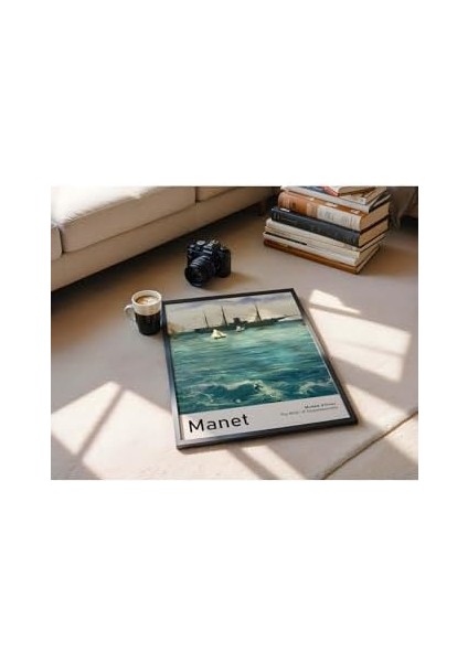 Tanıtım Manet Çerçevesiz Poster, Modern Dekoratif Çerçevesiz Poster, Tablo, Manet-1, 30 x 40