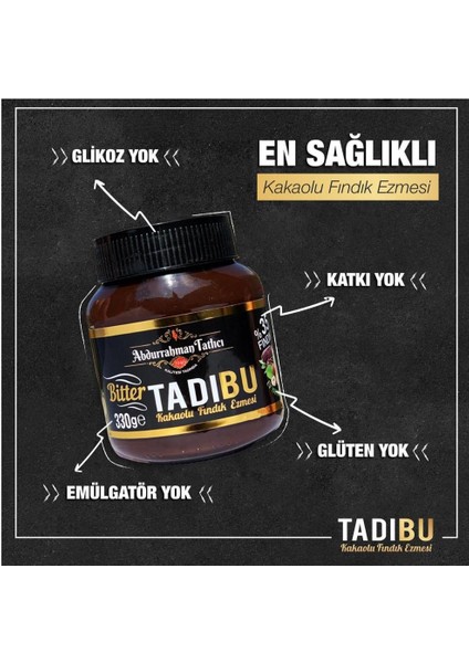 Tadıbu Kakaolu Fındık Ezmesi 330 gr