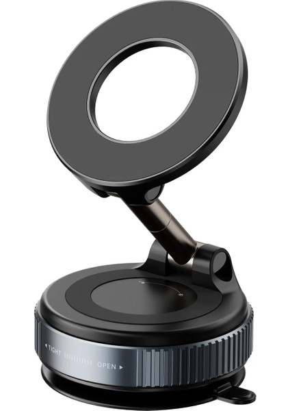 360 Dönebilen [süper Güçlü Vakumlu Araç Içi Telefon Tutucu iPhone 11-16 Pro Max] Titreşime Dayanıklı Her Modele Uygun Stand Ev Oto Kullanıma Uygun Çıkarılabilir Vakumlu Tutucu