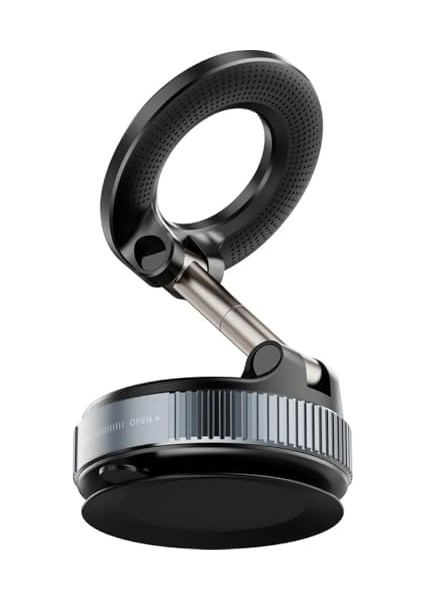 360 Dönebilen [süper Güçlü Vakumlu Araç Içi Telefon Tutucu iPhone 11-16 Pro Max] Titreşime Dayanıklı Her Modele Uygun Stand Ev Oto Kullanıma Uygun Çıkarılabilir Vakumlu Tutucu