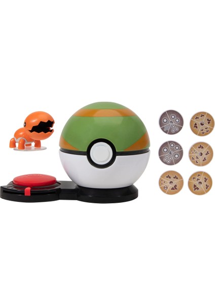 Nessiworld Pokemon Sürpriz Atak Oyun Seti Trapinch + Nest Ball