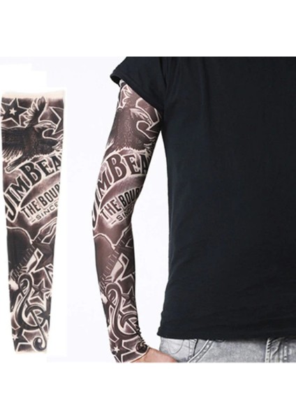 Tattoo 1 Aylık Yarı Kalıcı Gerçekci Dövme Geçici Yapıştırma Sticker