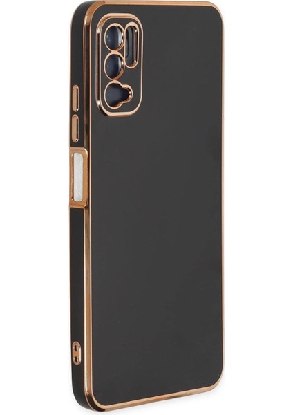 Xiaomi Redmi Note 11 Se Için Kılıf Olive Plated Siyah [redmi Note 11 Se ile Uyumlu Kılıf - Siyah]