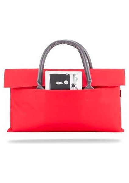 Byn-El Wtxpro Su Geçirmez Kumaş 13-14 Inch Bayan Laptop, Notebook, Macbook Air El Çantası- Tote Bag