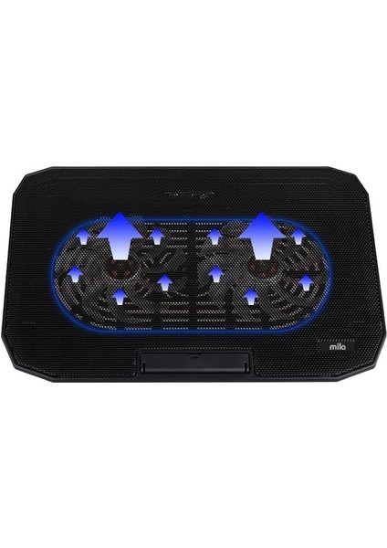 Mila Serisi M2 13-17 Inch - Mavi Led,2 Fan,2 USB Gaming Notebook Soğutucu Standı