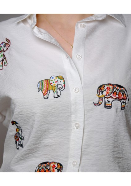 Ontay Bayan Desenli Gömlek fiyatları