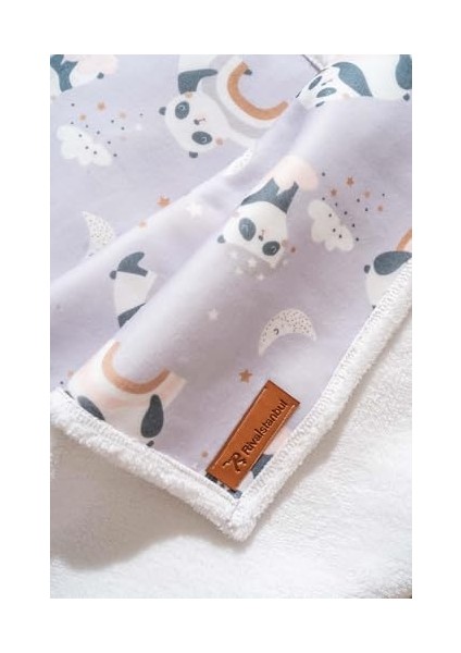 Fluffy Bebek Battaniyesi 70X100 cm Panda Desen