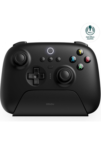 Ultimate Hall Effect 2.4g Controller ve Şarj Dock - Siyah Windows, Android Pc Ipad Uyumlu