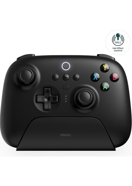 Ultimate Hall Effect 2.4g Controller ve Şarj Dock - Siyah Windows, Android Pc Ipad Uyumlu