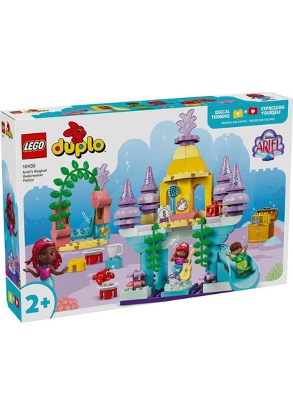10435 LEGO Duplo Arielin Sihirli Su Altı Sarayı 116 Parça +2 Yaş