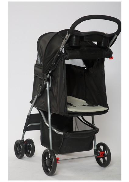 Evcil Hayvan Arabası Siyah 80.5*45.5*101 Max 15KG Ynsmr modelleri