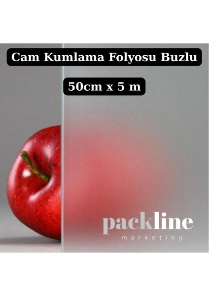 Cam Kumlama Folyosu Buzlu Cam Filmi 50 Cmx 5 Metre