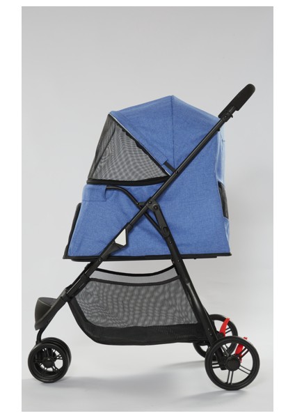 Evcil Hayvan Arabası Lacivert 74.5*52.2*98CM Max 15KG Ynsmr modelleri