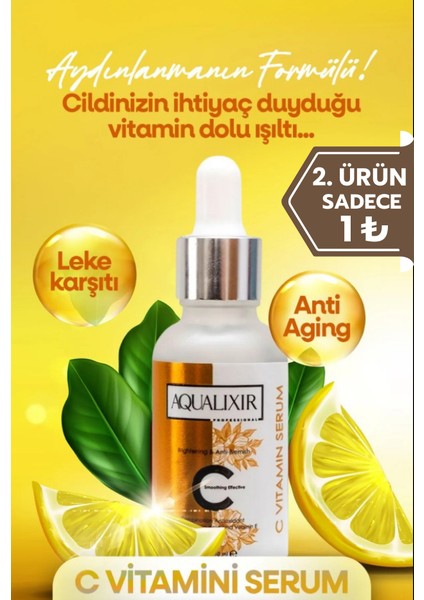 C Vitamini Parlak Süper Aydınlatıcı Serum 30 ml