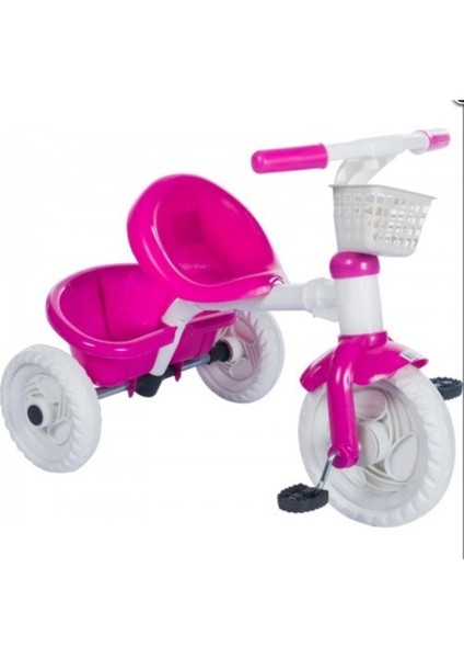 Pembe Tekerlekli Köpük Teker Çocuk Bisikleti