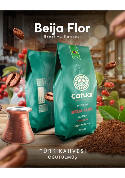 Premium Beija Flor Türk Kahvesi 250 Gram fiyatları