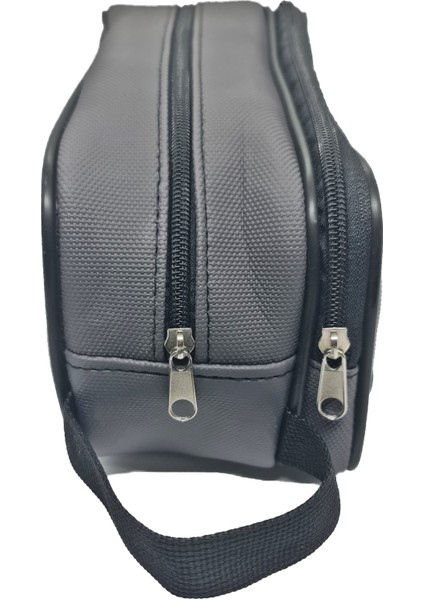 Lux Erkek Tıraş Çantası - Kişisel Bakım Çantası - Makyaj Çantası - El Çantası - Kozmetik Çantası - Unisex Çanta - Organizer El Çantası