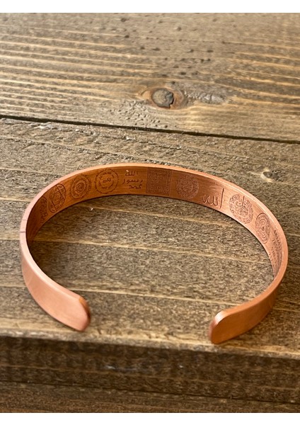 %100 Saf Bakır Bileklik Şans Tılsımlı Dualı Ayarlanabilir Ölçü Bakır Bileklik modelleri