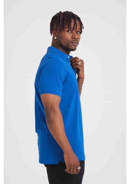 Polo Paris Saks Mavi Regular