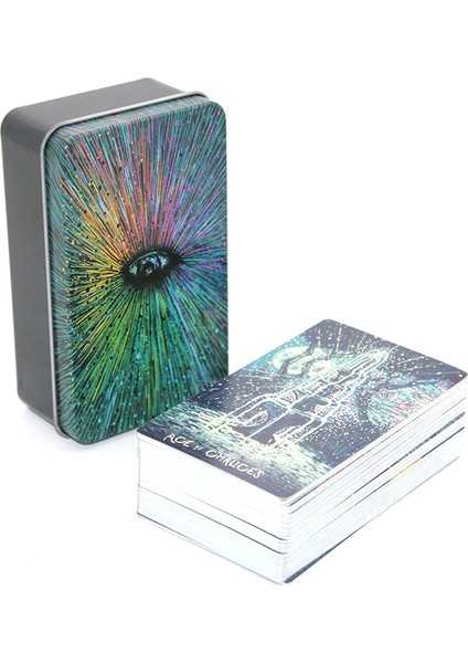 Metal Kutulu Tarot Kartı Prisma