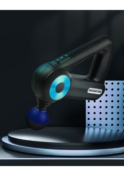 12 Masaj Başlıklı Tabanca Ergonomik Tasarım Kolay Kullanım Kablosuz Masaj Tabancası Kas Geliştirici