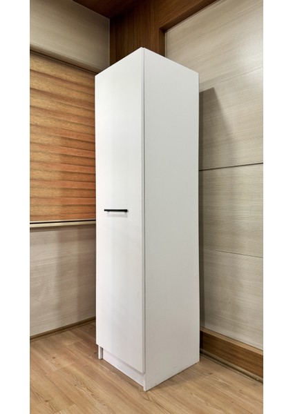 - Ladik - Beyaz Tek Kapaklı Gardırop 180-45-45 cm (Çift Yönlü Kapak) modelleri