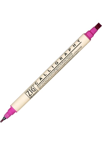 Zıg Kaligrafi Kalemi MS-3400 025 Pure Pınk