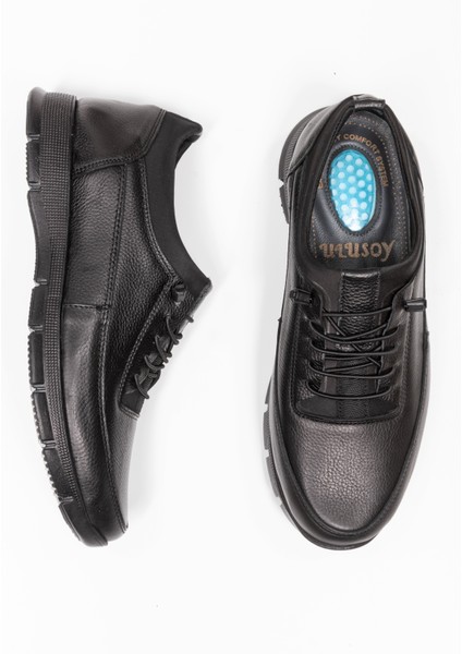 Tam Ortopedik Topuk Masajlı Taban Erkek Ayakkabı Hakiki Deri Mevsimlik Ayakkabı fiyatları