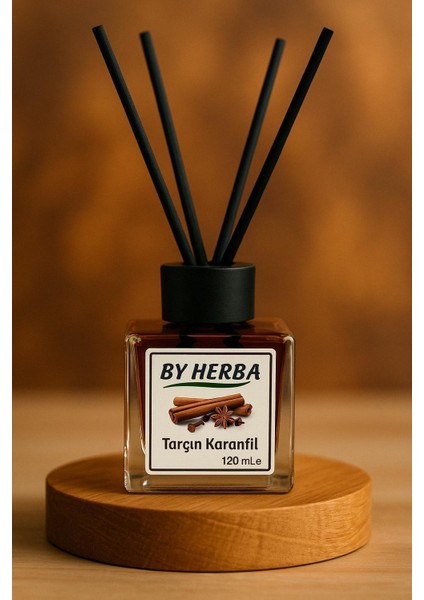 Tarçın Karanfil Kokulu Bambu Çubuklu Etkili Oda Kokusu 125 ml
