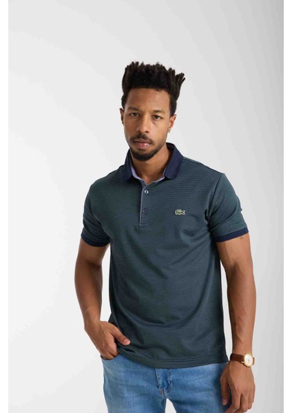 Polo Çizgili Nefti Regular Fit