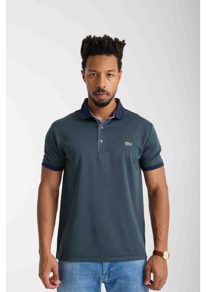 Polo Çizgili Nefti Regular Fit