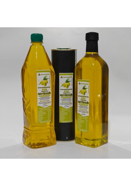Naturel Sızma Zeytinyağı 750 ml Teneke Katkısız 0,4 Dizem