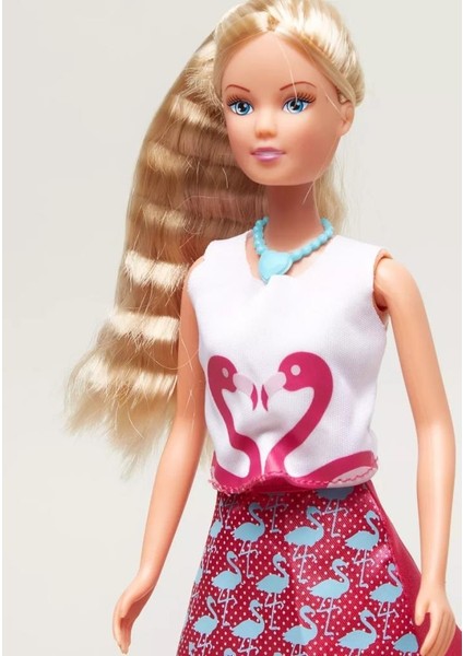 Steffi Love Fashion Breeze Flamingo Desen T Shirt 29 Cm.