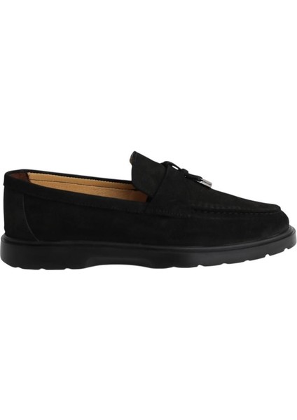 Siyah Siyah Erkek Günlük Ayakkabı, Rok Loafer Ayakkabı fırsatları