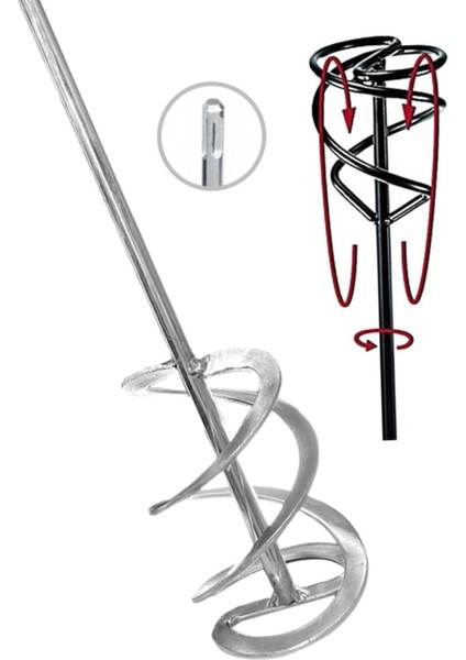 Çok Fonksiyonlu Matkaplarda Kullanmak Için 46CM Sds Uçlu Boya Karıştırıcılar modelleri