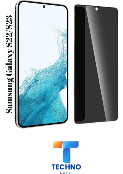 Samsung S22 / S23 Uyumlu Tam Kapatan Hayalet Ekran Koruyucu 6d Temperli Cam modelleri