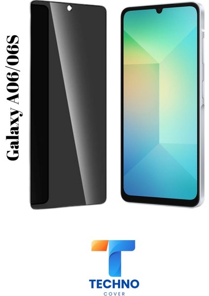 Samsung A06 / 06S Uyumlu Tam Kapatan Hayalet Ekran Koruyucu 6d Temperli Cam modelleri