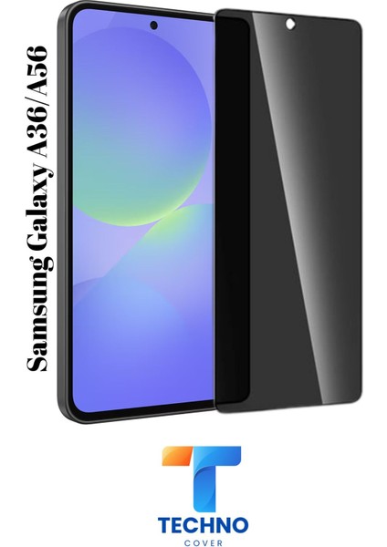 Samsung A36 / A56 Uyumlu Tam Kapatan Hayalet Ekran Koruyucu 6d Temperli Cam modelleri