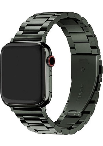 Apple Watch Seri 2/3/4/5/6/7/8/9/10/se/se2/ultra/ultra 2 44 45 46MM 49MM Paslanmaz Çelik Kordon