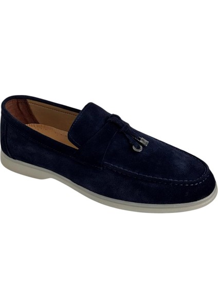 Shoes Lacivert Süet Erkek Günlük Loafer Ayakkabı fırsatları