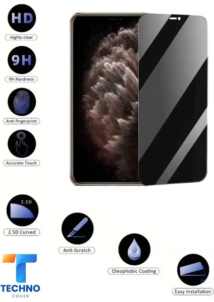 Iphone 11 Pro / x / Xs Uyumlu Tam Kapatan Hayalet Ekran Koruyucu 6d Temperli Cam