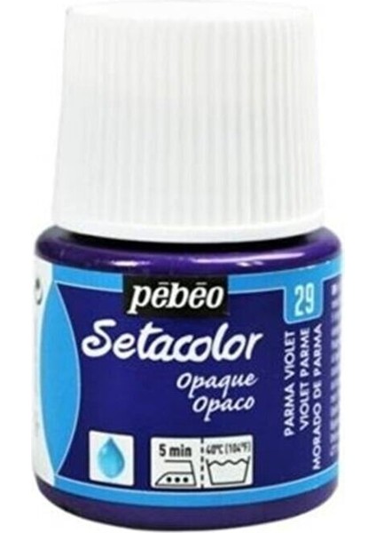 Setacolor Opak Kumaş Boyası 29 Parma Violet (Parma Menekşe)