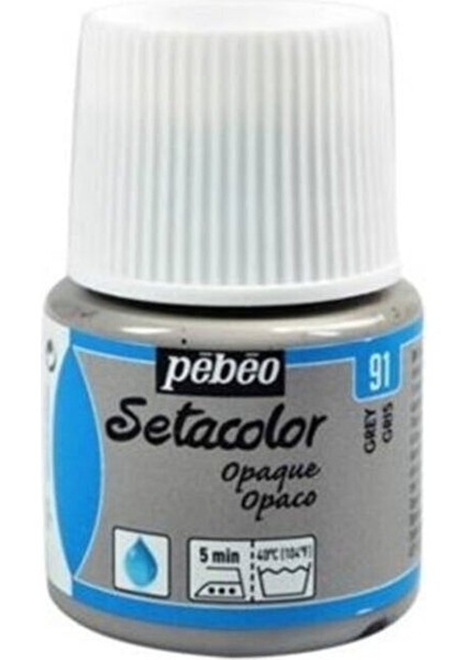 Kumaş Boyası 91 Grey 45 ml
