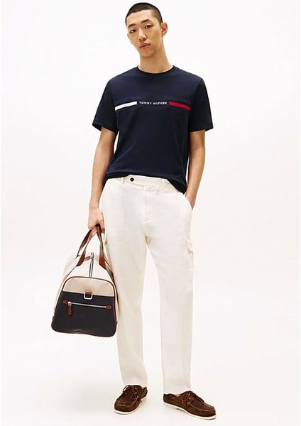 Erkek Th Yuvarlak Yaka T-Shirt - Lacivert fiyatları