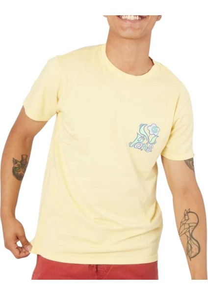 Peace Flower Ss Pale Banana Sarı T-Shirt fiyatları