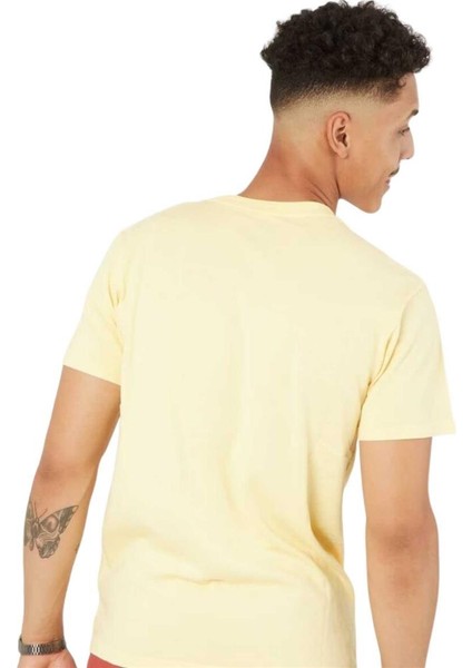 Peace Flower Ss Pale Banana Sarı T-Shirt indirimleri