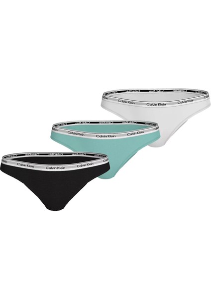 Kadın Ck 3'lü Paket Bikini - Mix